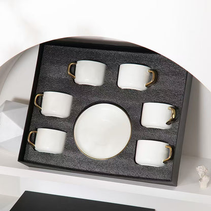 12pcs Ceramic Coffee and Tea Cups Set
