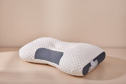 Orthopedic cervical memory foam pillow designed for neck support and pain relief