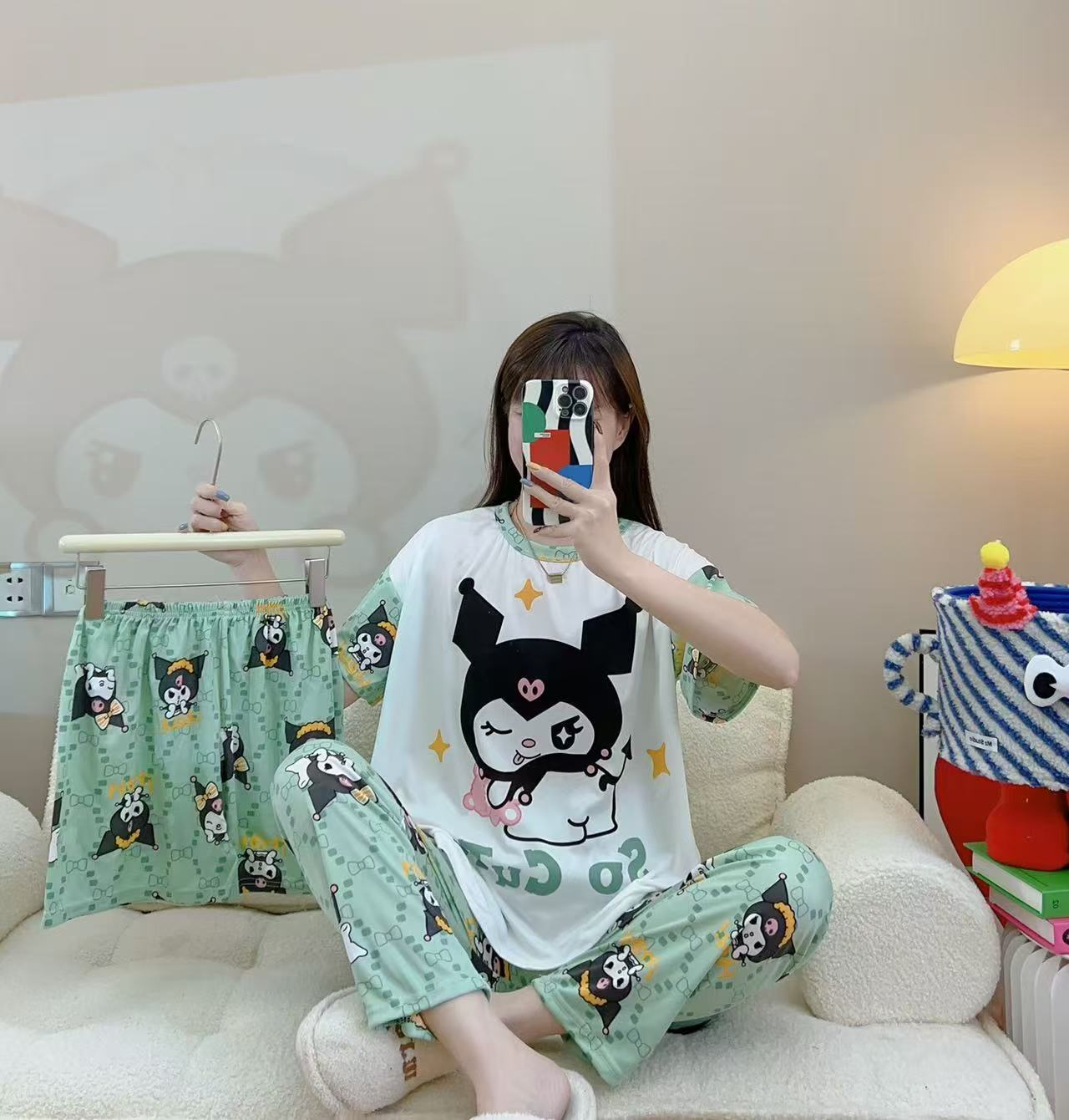3Pc Ladies Pajama Set