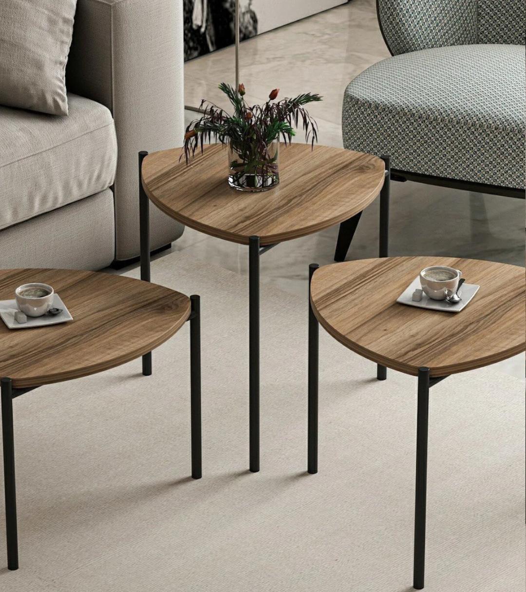 3-Piece Nesting Coffee Table Set