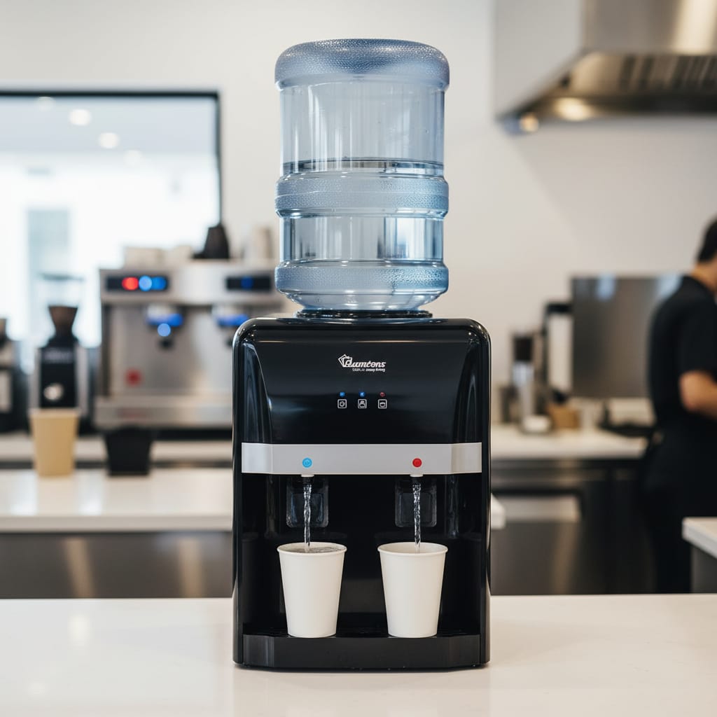 Ramtons Hot and Normal Table Top Water Dispenser Black – RM/776