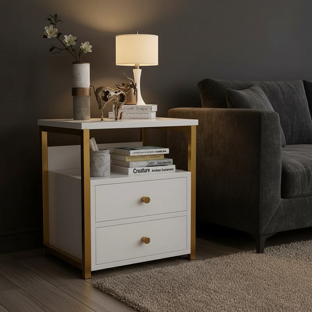 Single Drawer Bedside Cabinet