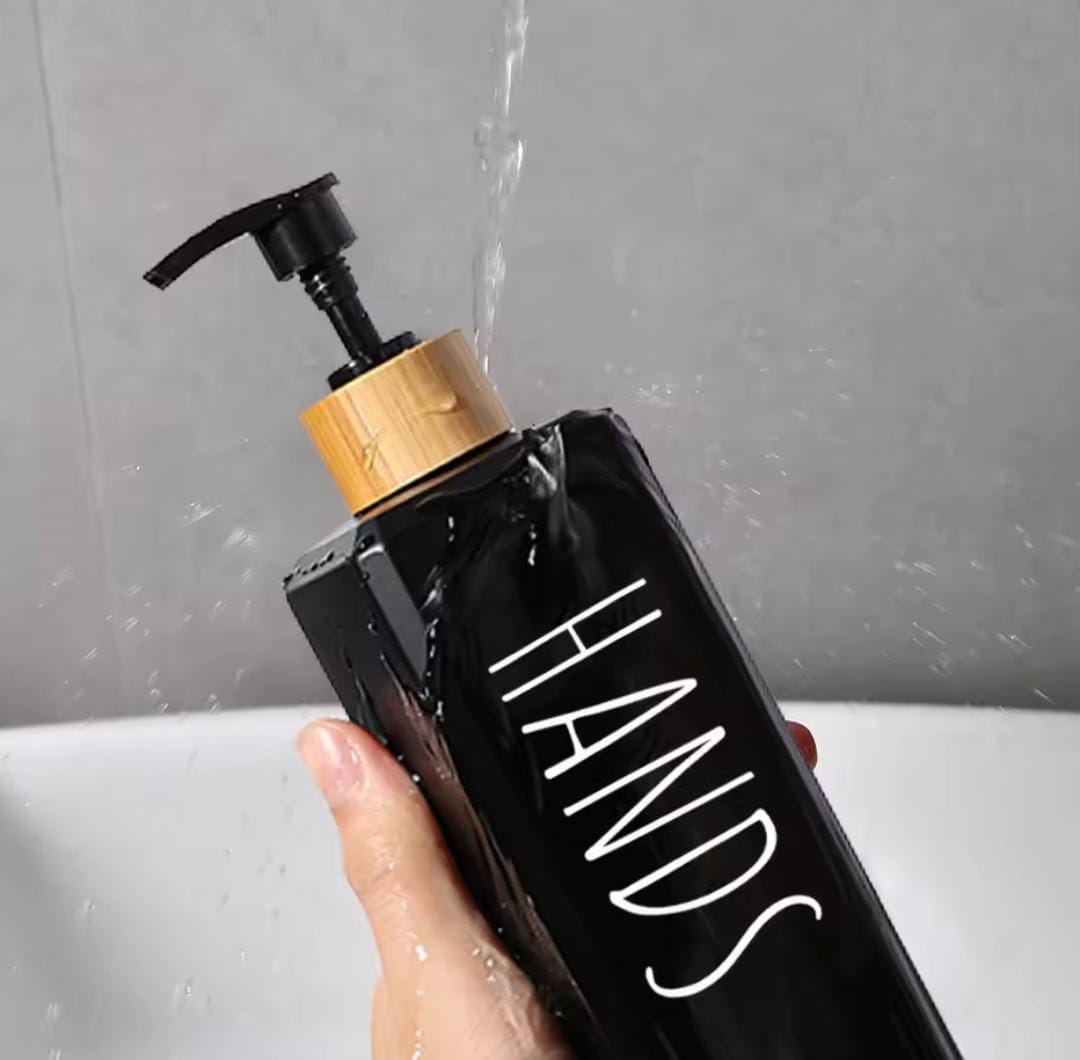 500ml Square Ceramic Hand and Dish Soap Dispenser