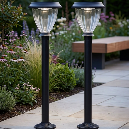 XY 1803 Solar Garden Pillar Lights