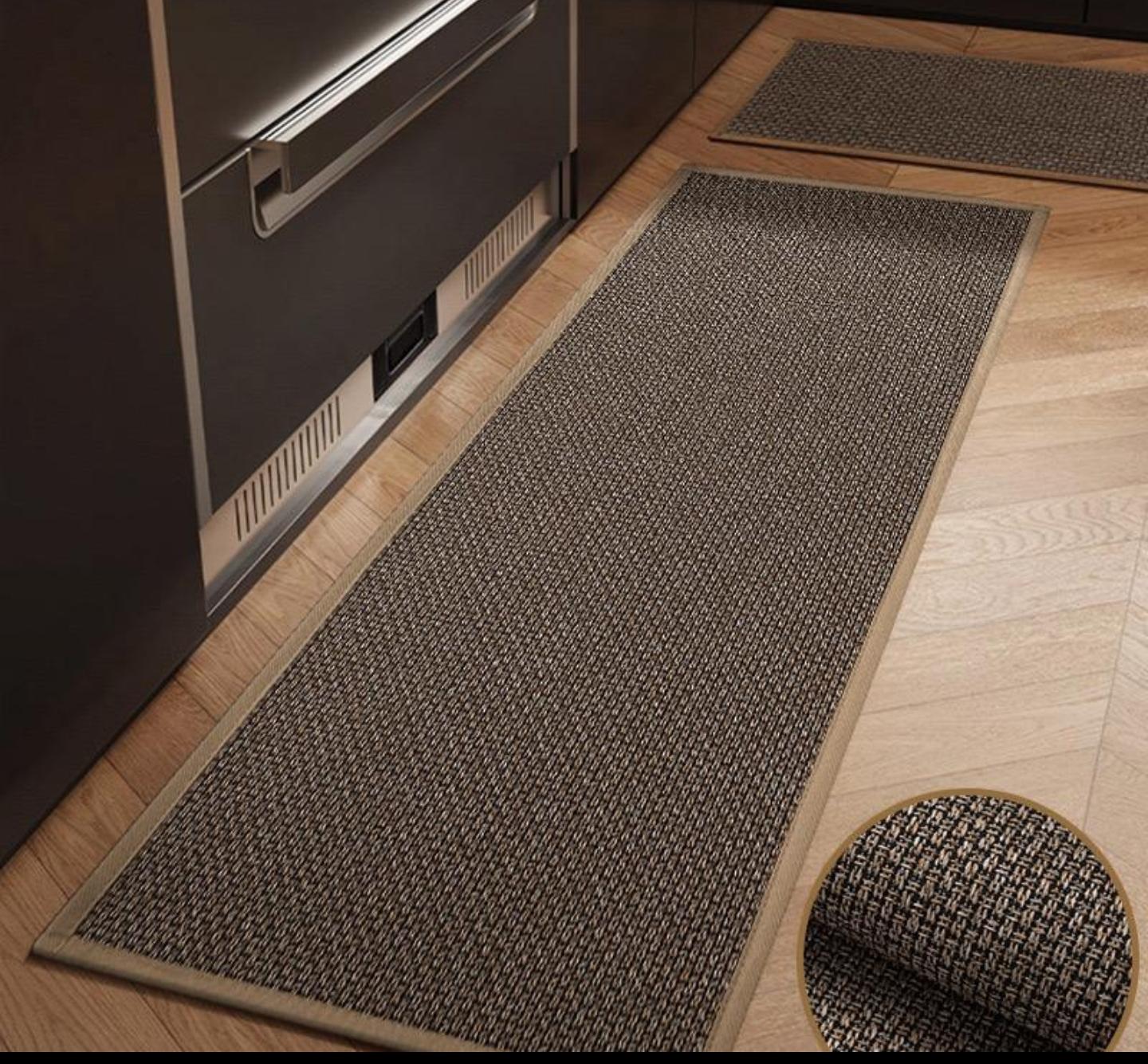 Big Size Heavy Duty 2pc Anti Slip Kitchen Mat Set