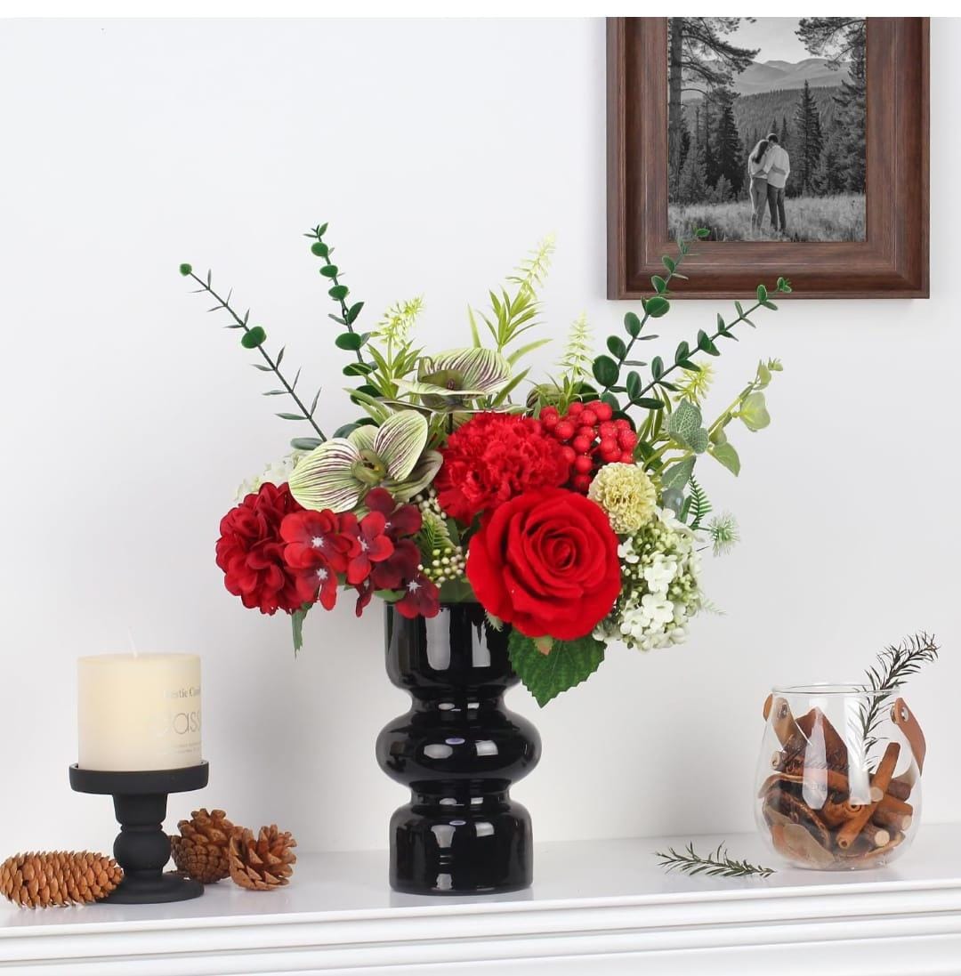 Circular Mid Glass Vase