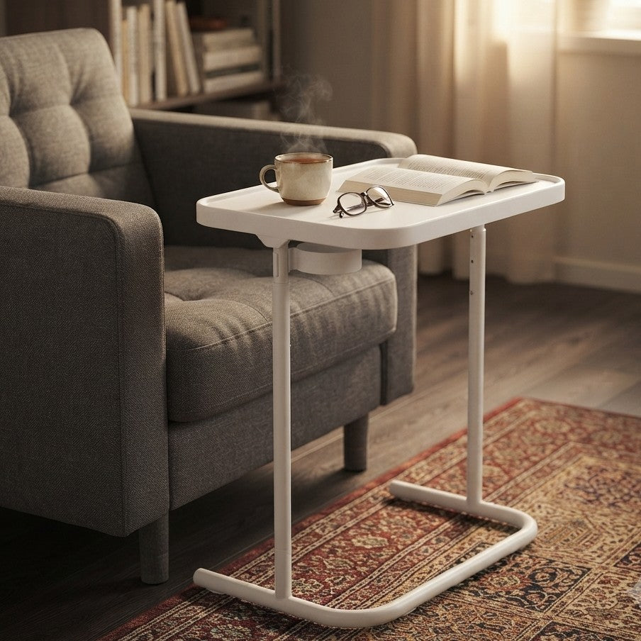 Adjustable Laptop Desk with Cup Holder