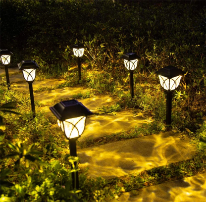 4pcs Solar Pathway Lights