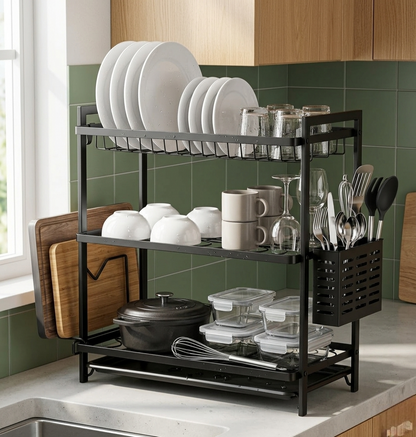 3 Layer Dish Rack