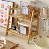 2 tier Wooden Storage Shelf