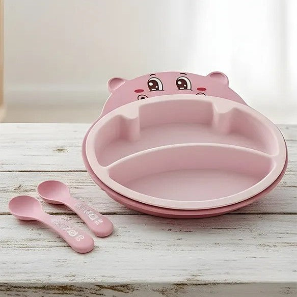 Hippo 5pcs Kids Tableware Set