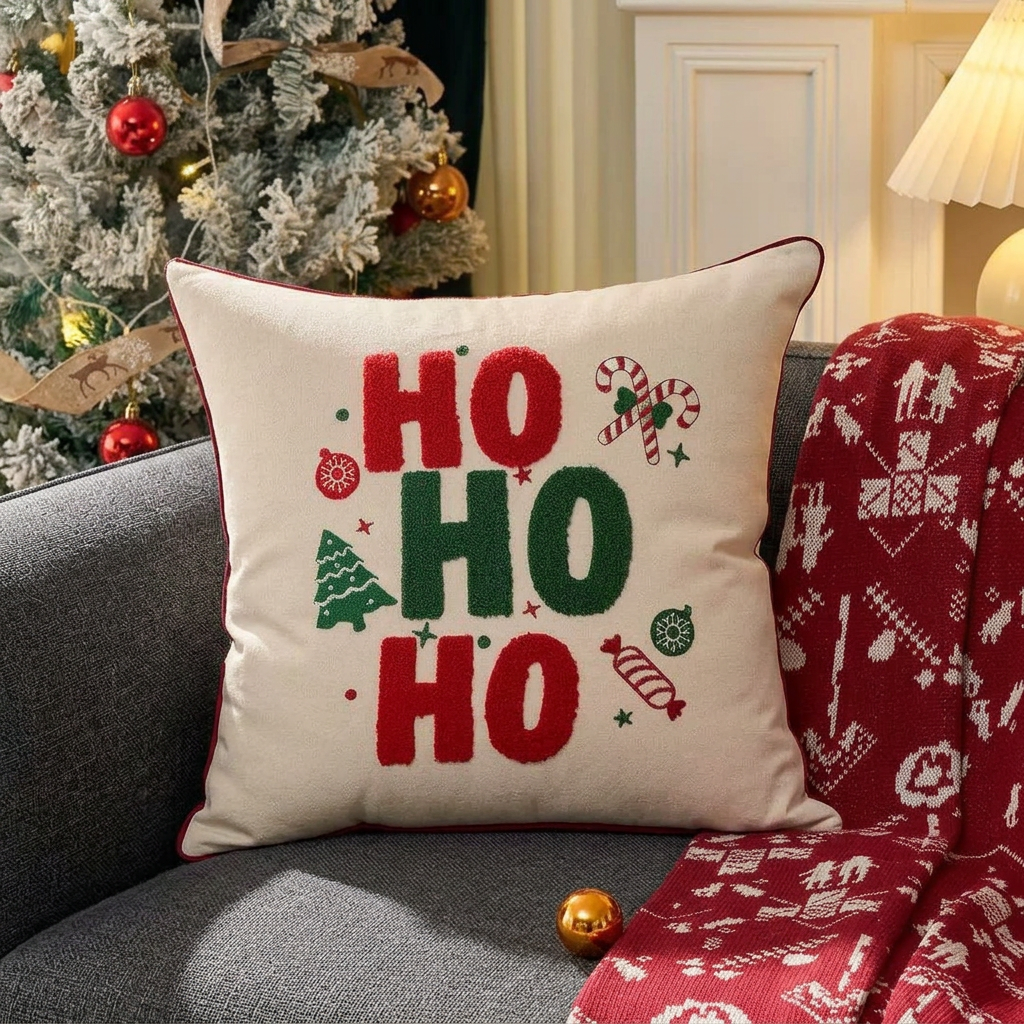 45 × 45cm 2Pc Decorative Christmas Cushion Covers