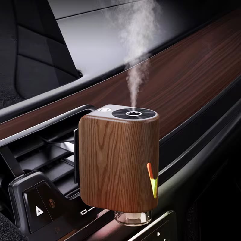 Smart Magnetic Car Diffuser with Ambient Lighting