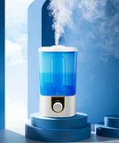 Transparent Blue Water Tank Humidifier