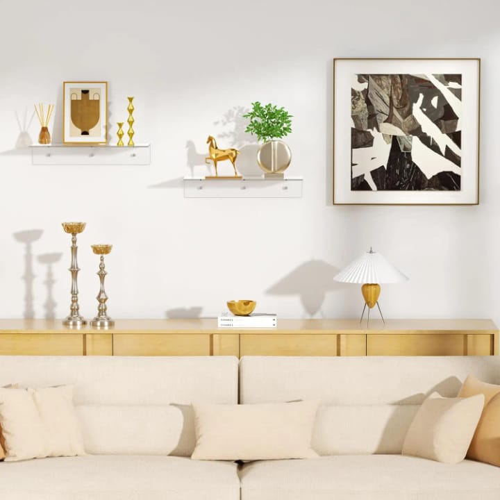 Acrylic Floating Shelf