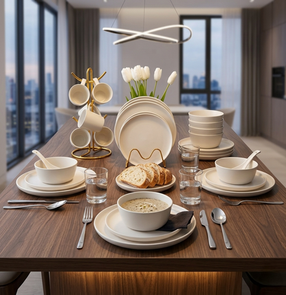 24 Piece Dinner Set