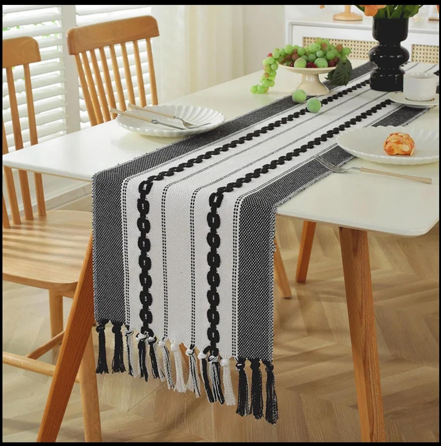 Cotton Table and Bed Runner