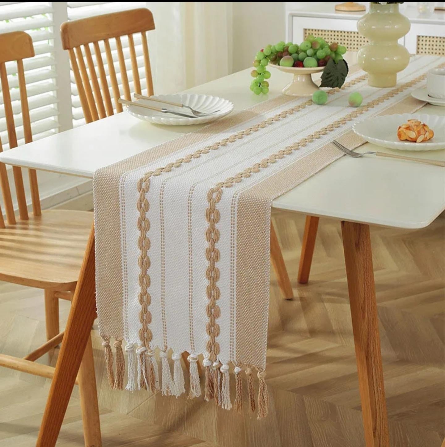 Cotton Table and Bed Runner