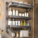 3-Tier Aluminum Bathroom Rack And Organizer