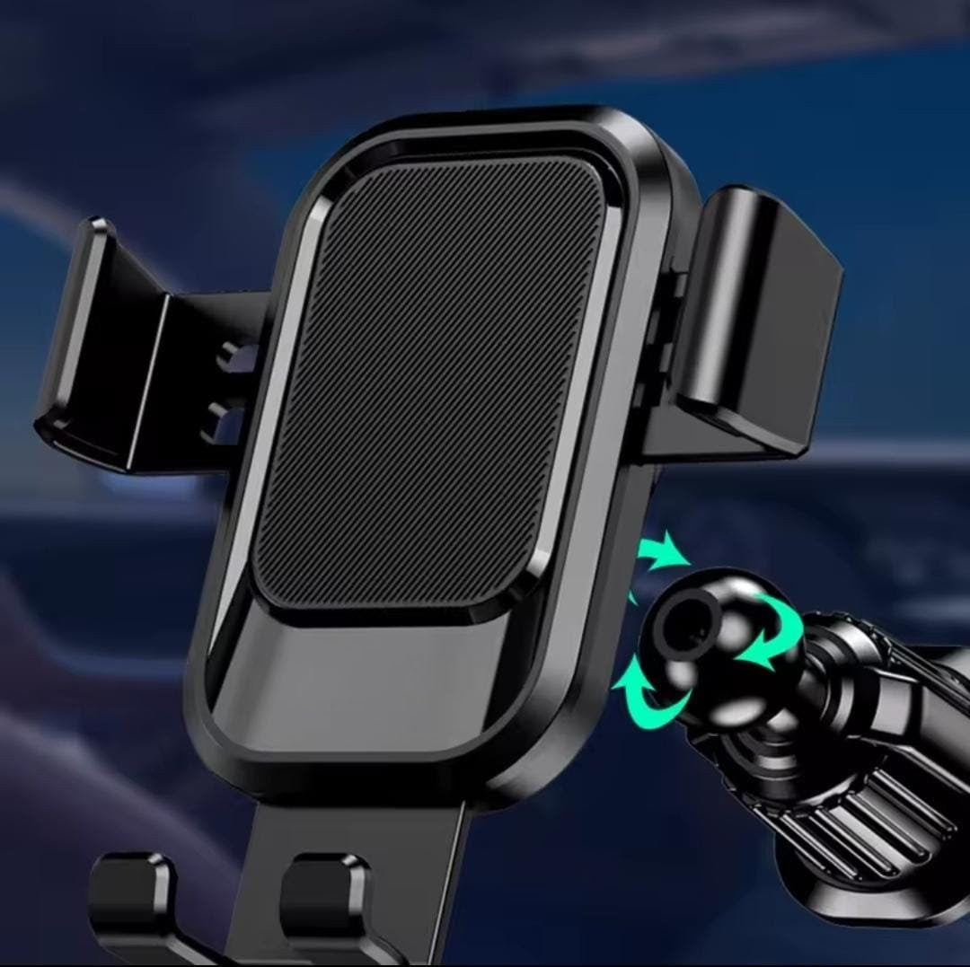 Car Phone Holder – Air Vent Mount with 360° Rotation