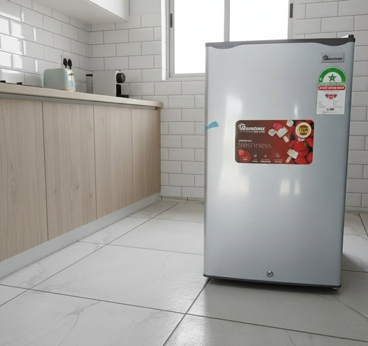 Ramtons 90 litre single door refrigerator for home or office use