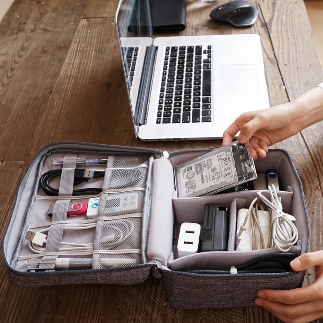 Travel Case Cable organizer
