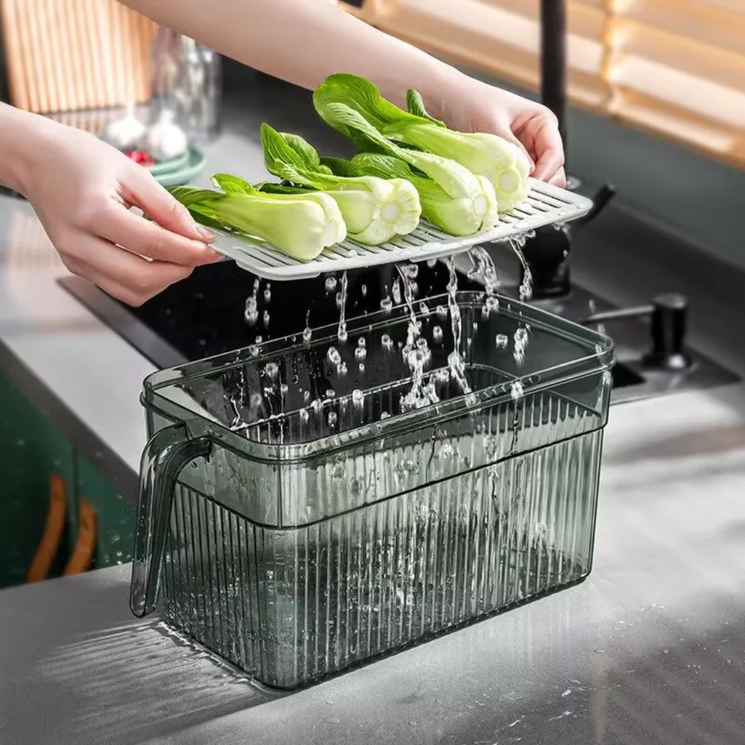 3L Elegant Acrylic Fridge Container