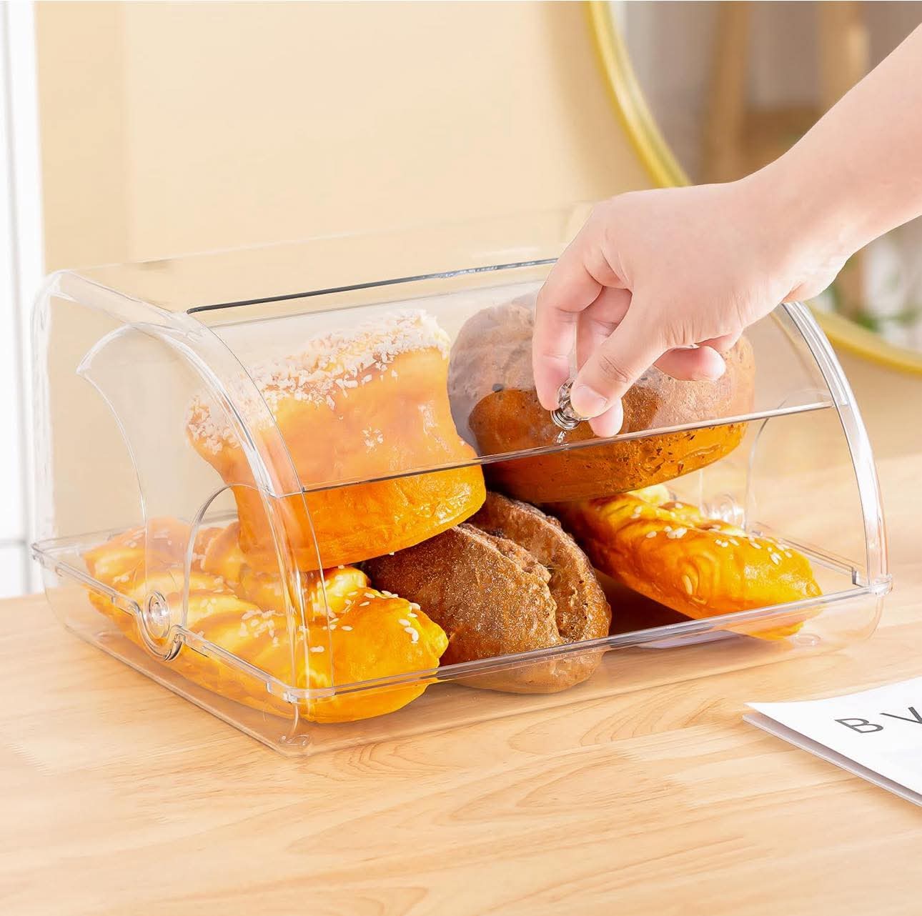 Acrylic Bread bin