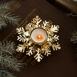 Christmas centerpiece candle holder decoration