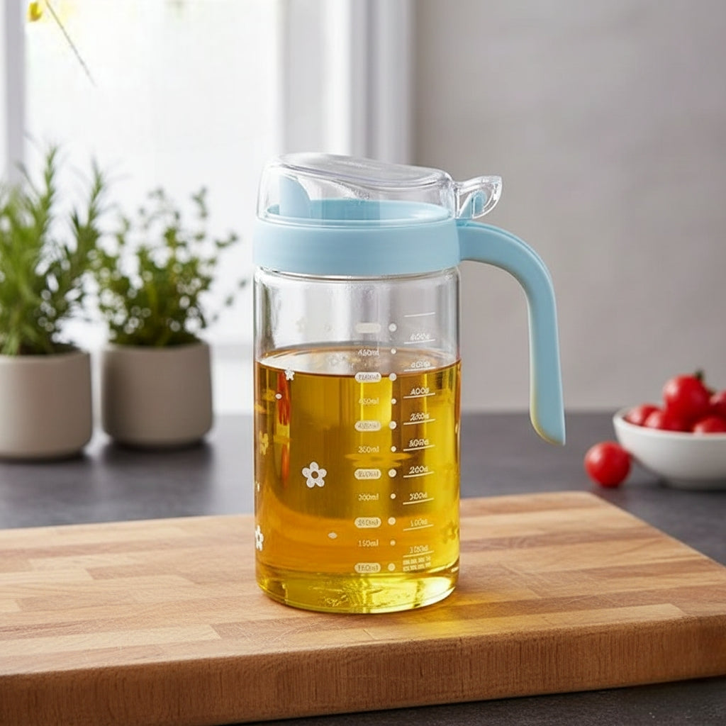 590ml Autoflip Glass Oil Jar