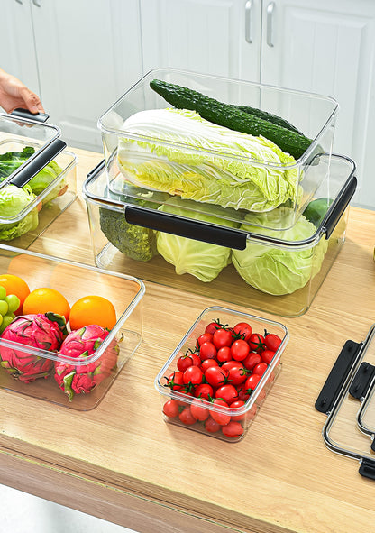 3pcs Acrylic Food Storage Containers Set
