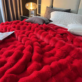 Winter Christmas Bubble Blanket