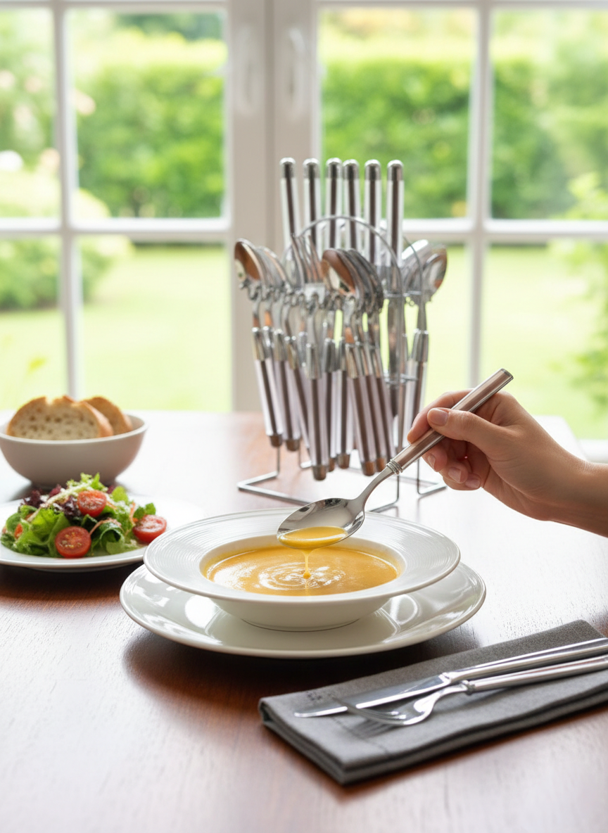 24-Piece Cutlery Set