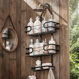 Wall-Mounted Shower Organizer Rack