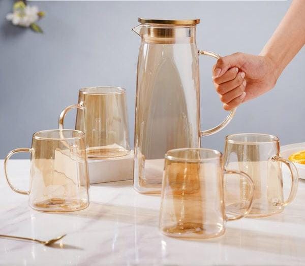 5Pcs Borosilicate Glass Set