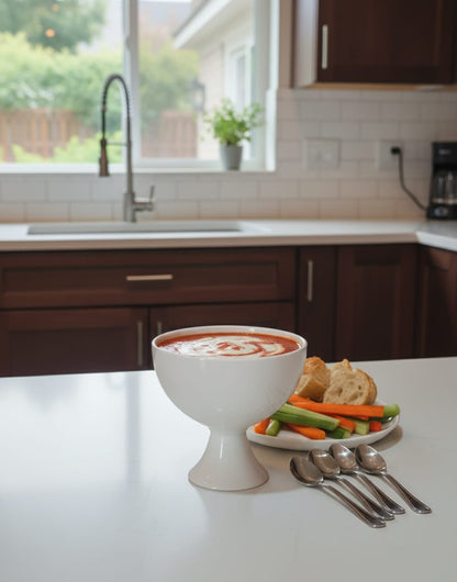 Ceramic Bowl With Stand