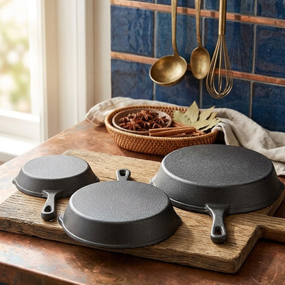 3pcs Non-Stick Skillet Set
