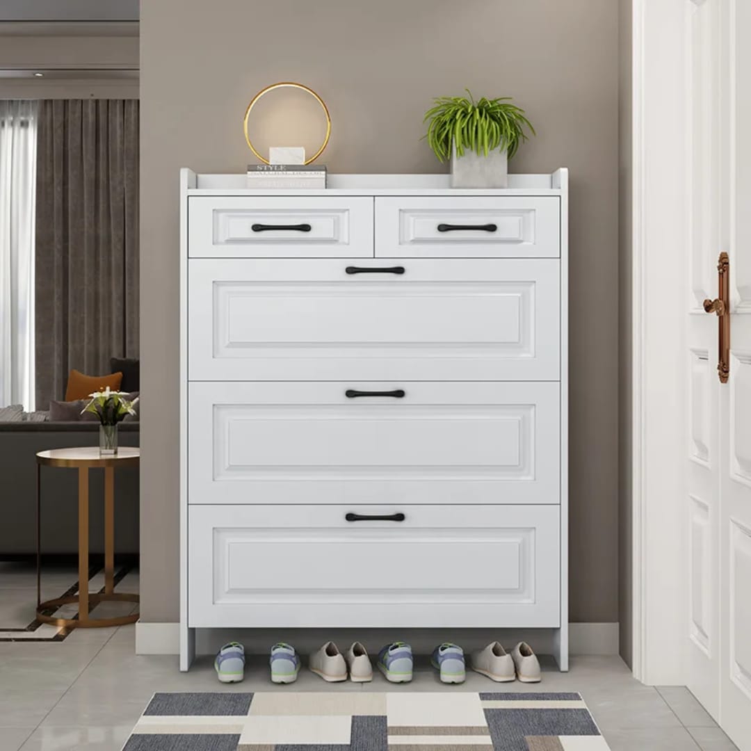 Bucket Flip Shoe Cabinet Rack