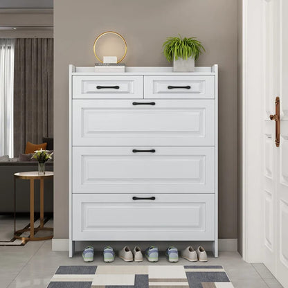 Bucket Flip Shoe Cabinet Rack