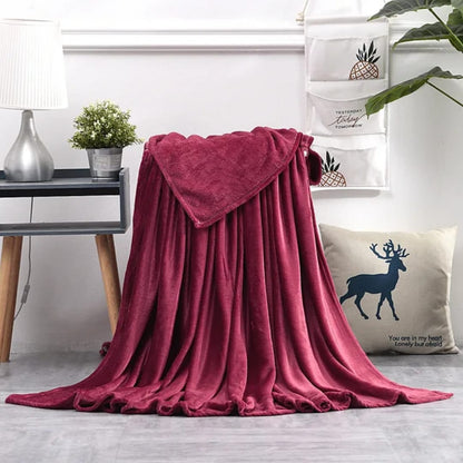 Plain Fleece Blanket