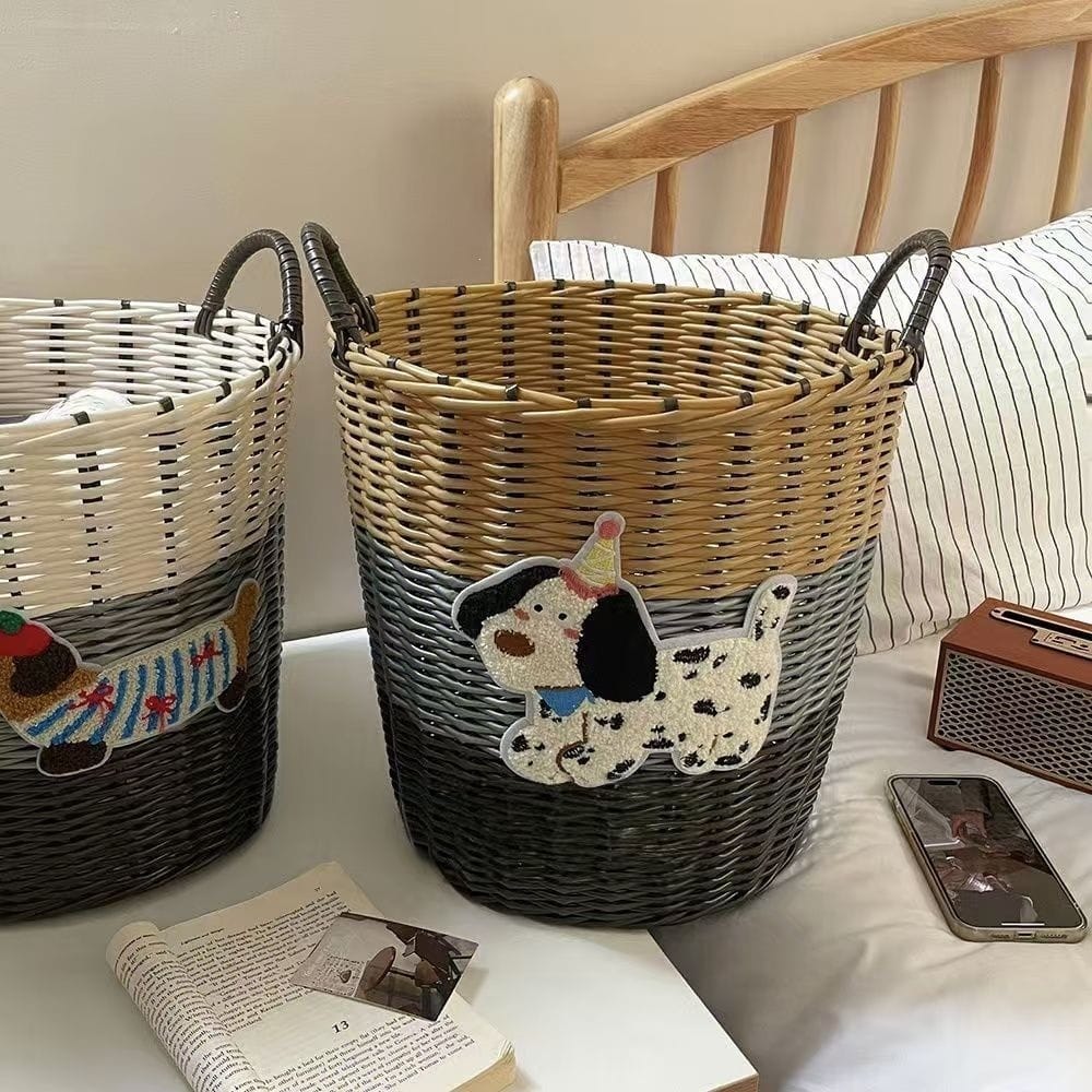 Rattan Multipurpose Storage and Laundry Basket