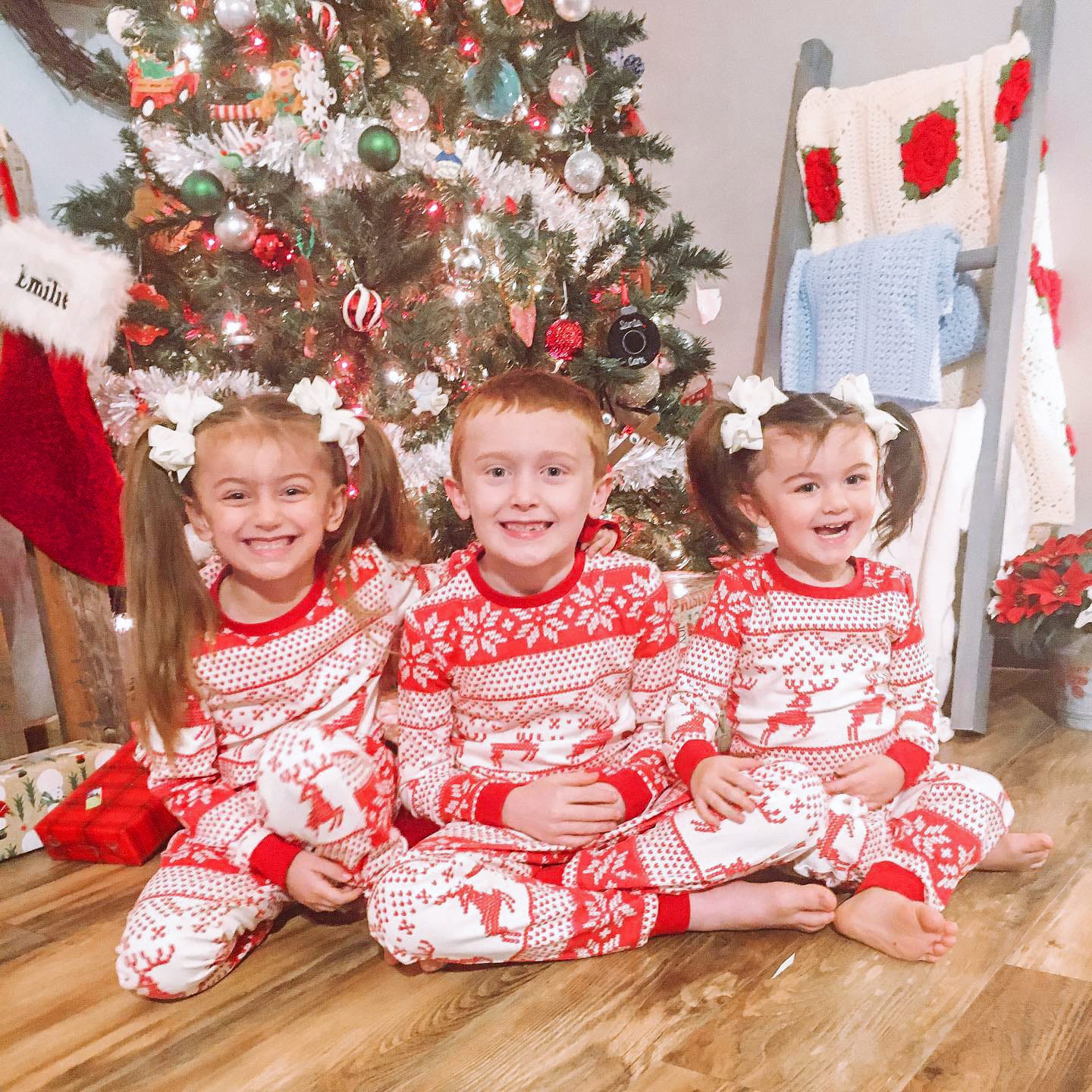 Christmas Pajamas Outfit for Adults and Kids