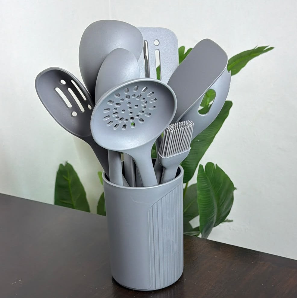 11 Piece Silicone Kitchen Utensil Set