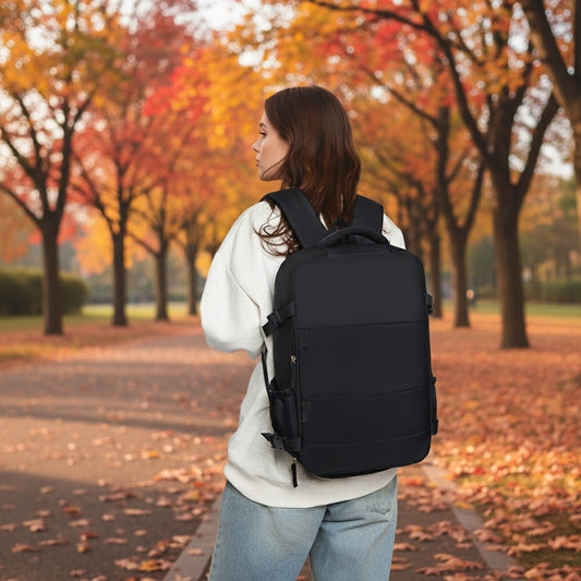 Executive Oxford school and travel bag with shoe compartment in multiple colors.