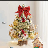 Tabletop Christmas Tree With Lights & Decorations