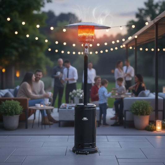 Outdoor Gas Heater with Stainless Steel Burner and Aluminum Top – RG/549