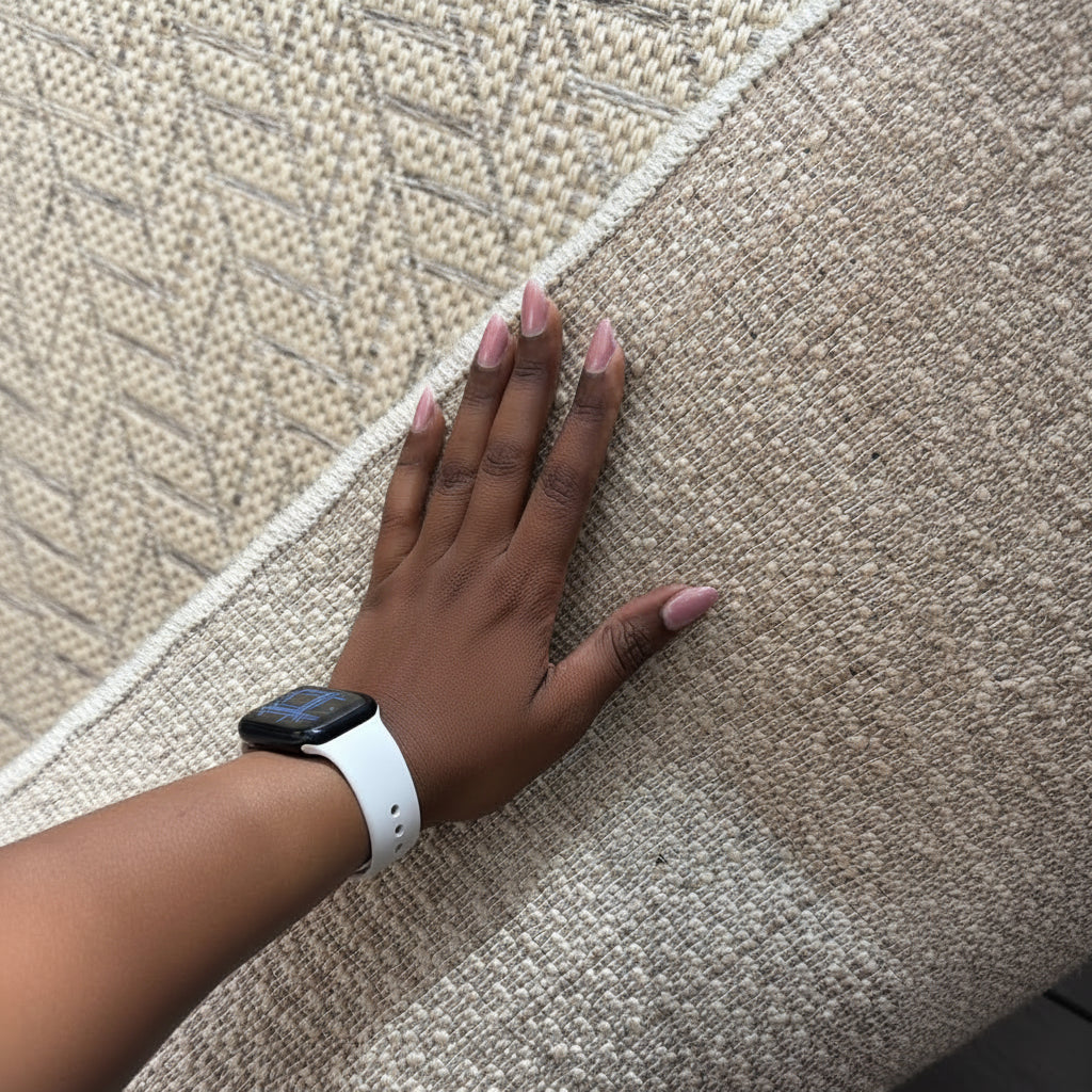 Teora Chevron Pattern Carpet Rug