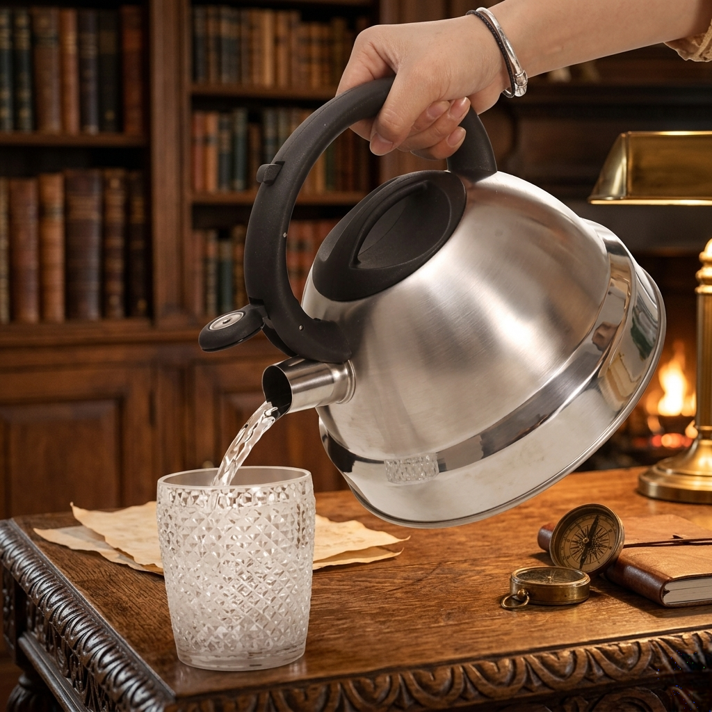 Stainless Steel Whistling Kettle – 3.0 Litres