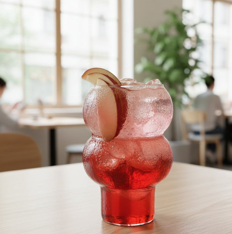 Clear 520 ml cocktail dessert glass
