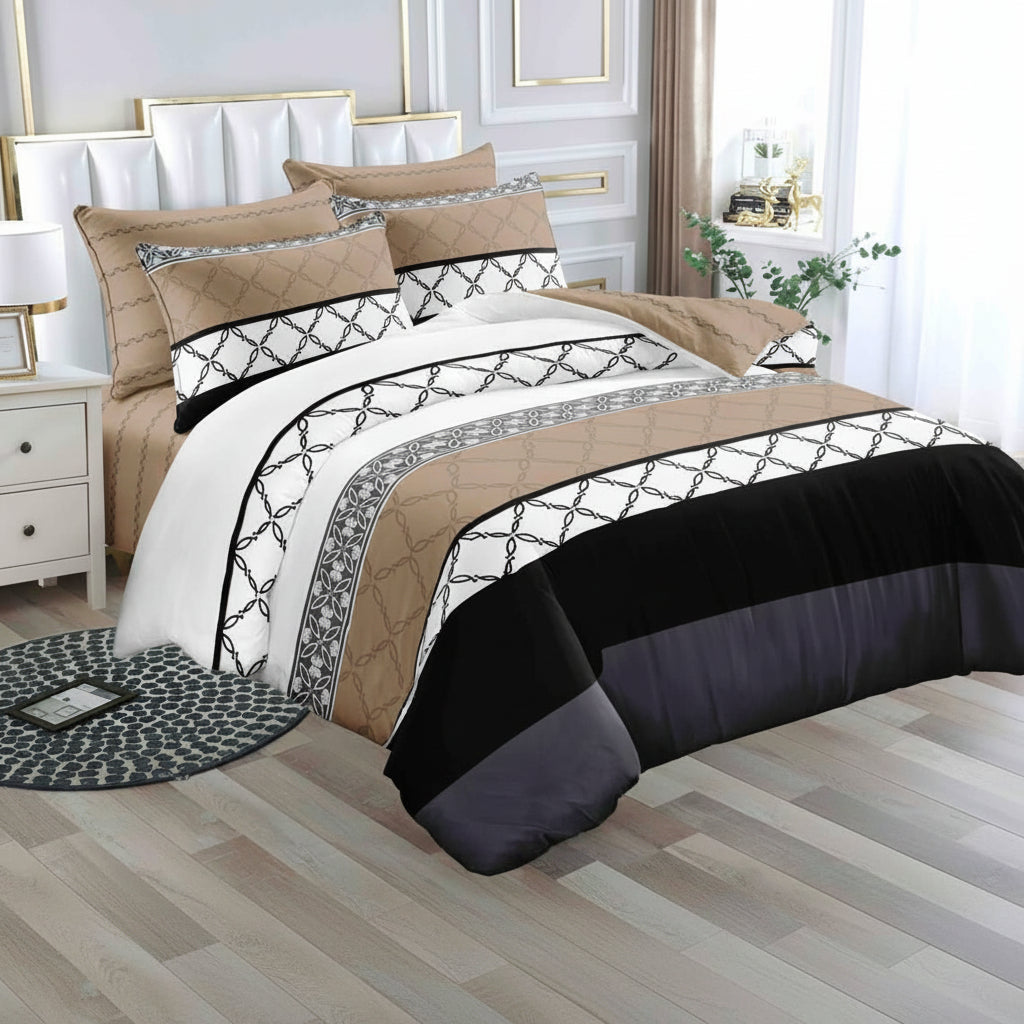Binded Cotton Duvet Set 220 × 240cm